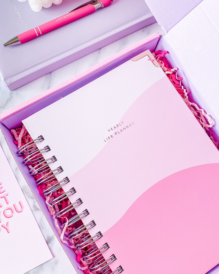 Yearly Life Planner • 12 Month Undated