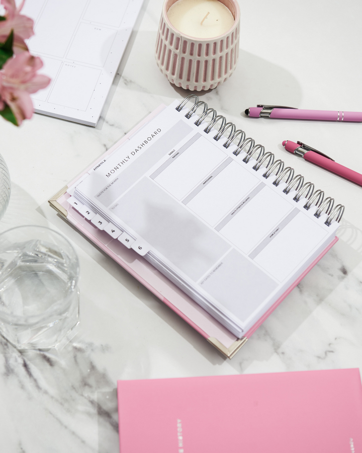 Yearly Life Planner • 12 Month Undated