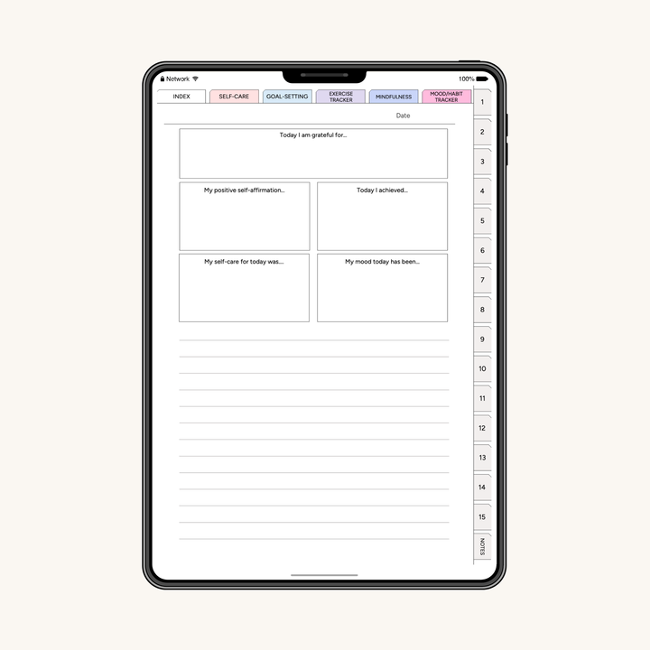 Digital Wellbeing Journal