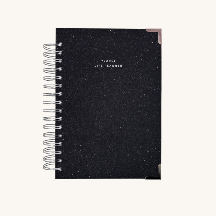Limited Edition Black Yearly Life Planner