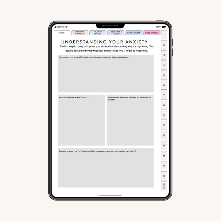 Digital Anxiety Journal