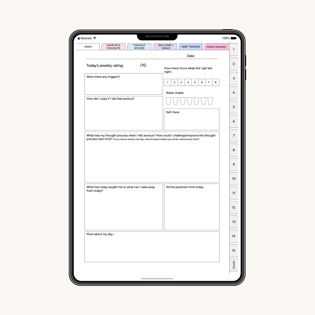 Digital Anxiety Journal