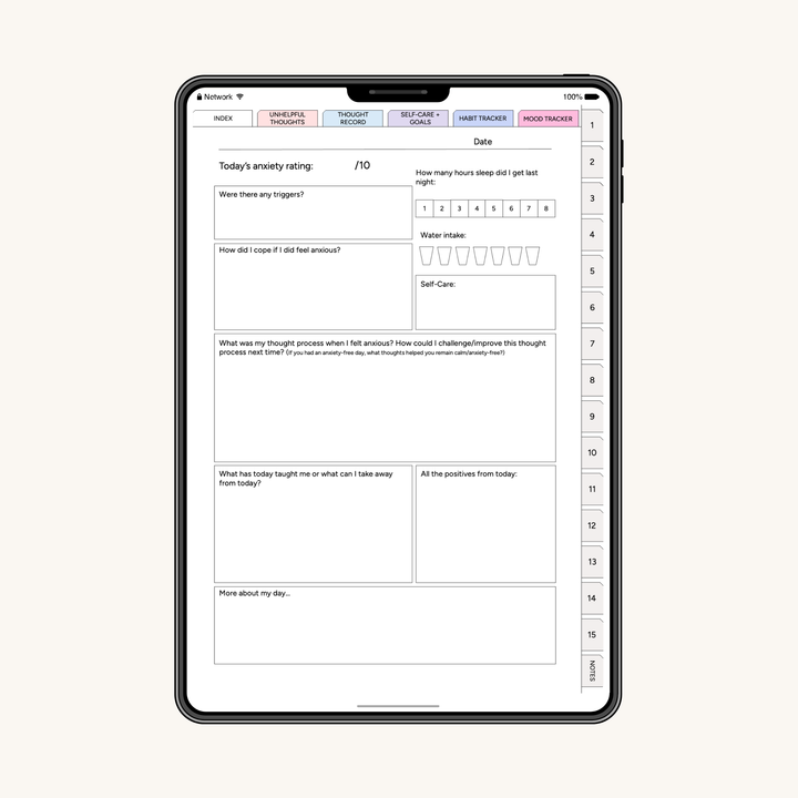 Digital Anxiety Journal