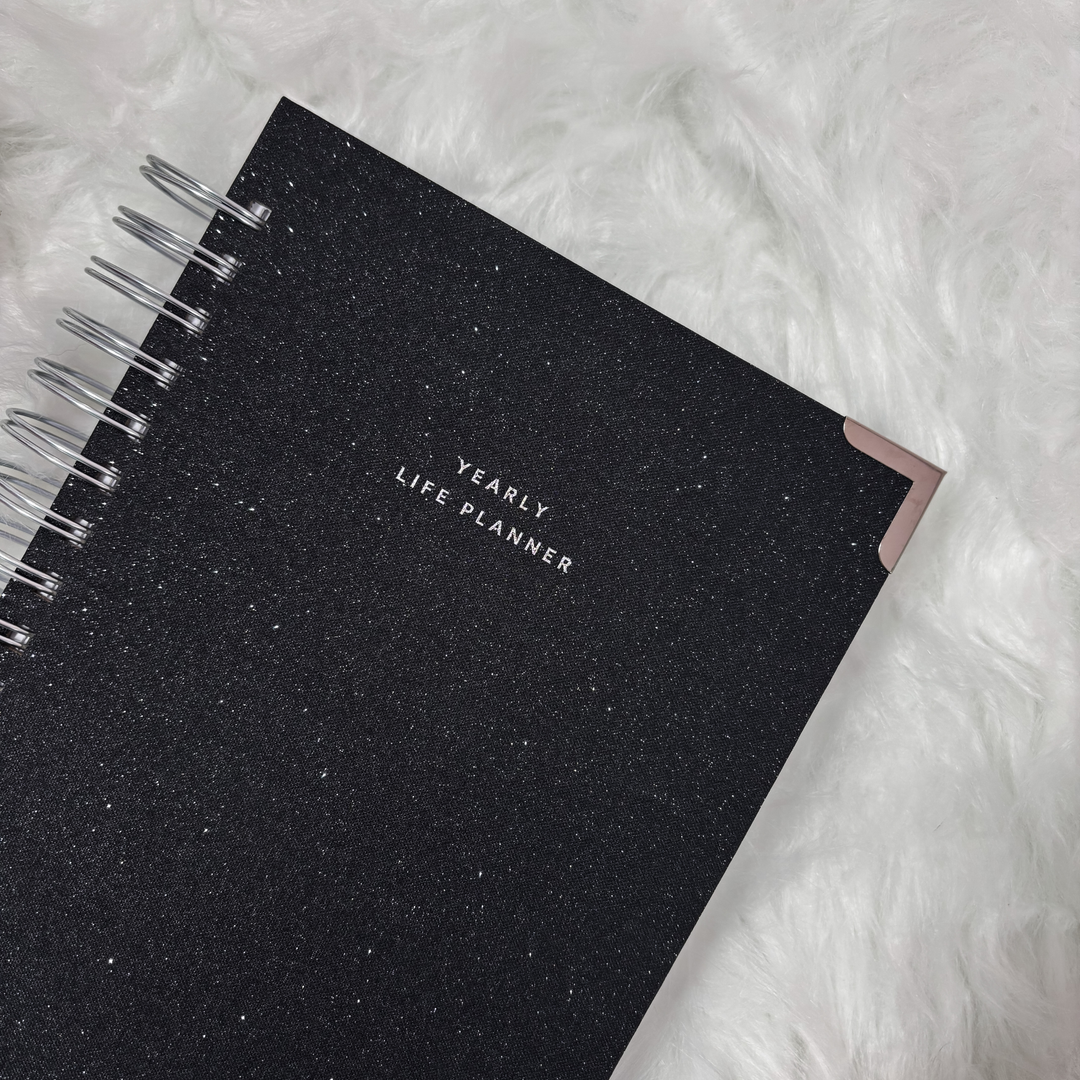 Limited Edition Black Yearly Life Planner