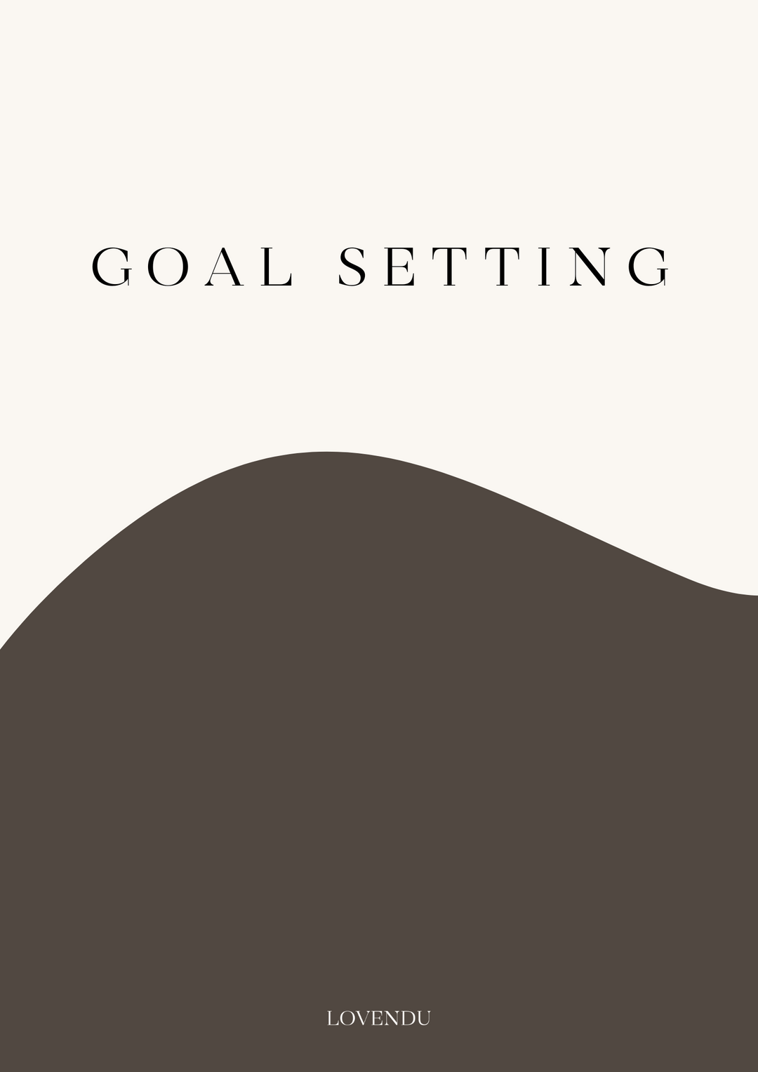 Printable: Goal-Setting